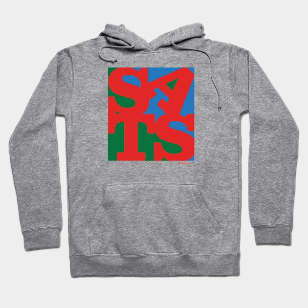 Stacking SATS is an Art! Hoodie by Satoshi Symbol